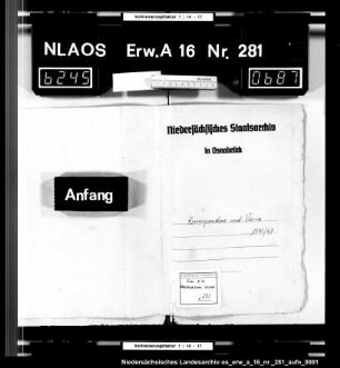 Statuten des technischen Vereins zu Osnabrück