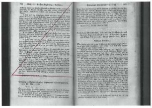 Visitations-Directorium 1734 mit Visitationsfragen