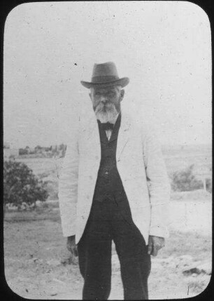 Josef Larsson, Mitglied der American Colony, Jerusalem]