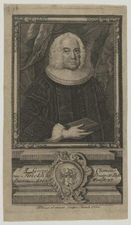 Bildnis des Georg Clemens von Finckh