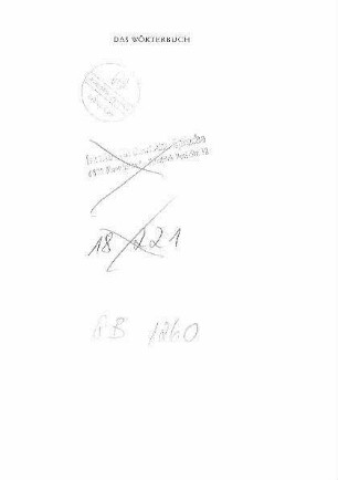 Das Wörterbuch : Artikel und Verweisstrukturen : Jahrbuch 1987 des Instituts für Deutsche Sprache