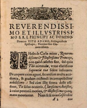 Exercitatio philosophica circa corporis simplicis naturam et affectiones