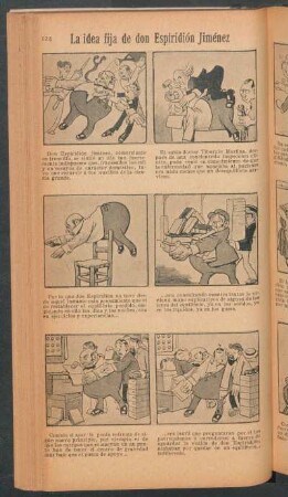 La idea fija de don Espiridión Jiménez - [Cómic]