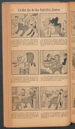 La idea fija de don Espiridión Jiménez - [Cómic]