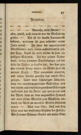 27-36, Fragment. - Julie an Eduard.