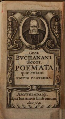 Geor. Bvchanani Scoti, Poemata quae extant