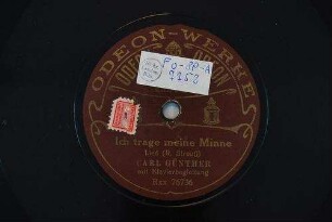 Ich trage meine Minne : Lied / (R. Strauß)