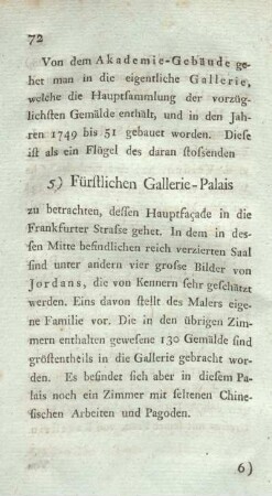 5) Fürstlichen Gallerie-Palais