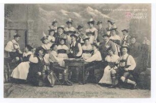 Original Tegernsee'r Bauern-Theater-Ensemble.