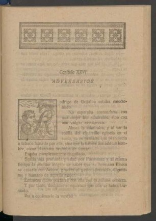 Capítulo XXVI - Adversarios