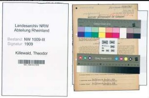 Entnazifizierung Theodor Killewald , geb. 28.02.1890 (Schuhmacher)
