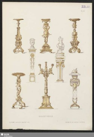 Candelaber, Scheide