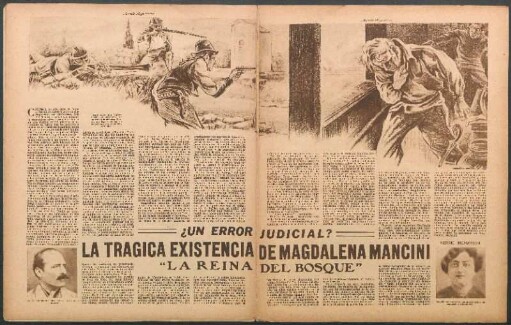 La trágica existencia de Magdalena Mancini, "La reina del bosque" : ¿Un error judicial?