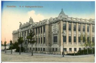 Komotau. Staatsgewerbeschule
