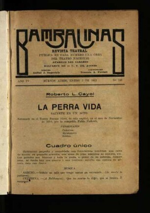 Cuadro único