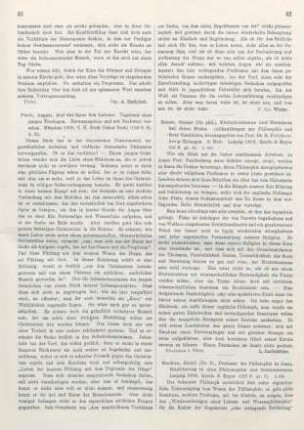 42-43 [Rezension] Eucken, Rudolf, Einführung in eine Philosophie des Geisteslebens
