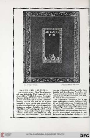 Schön und hässlich, [2]