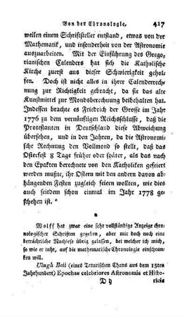 Zusaz, Schriften über die Chronologie
