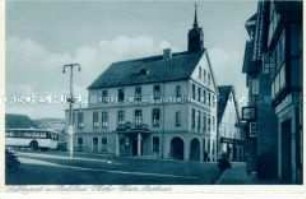 Das Rathaus von Vlotho an der Weser