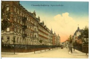 Chemnitz. Kaßberg, Agricolastraße