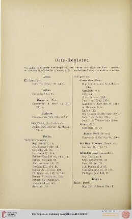 Orts-Register