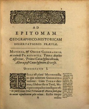 De duplici viventium terra dissertatio paradoxa