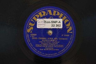Qual Fiamma avea nel guardo : (Nedda s Bird Song) from the opera "Pagliacci" / Ruggiero Leoncavallo