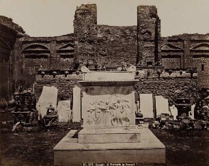 No. 412. Tempio di Mercurio in Pompei