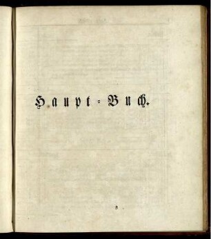 Haupt-Buch.