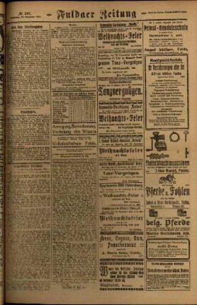Dritte Ausgabe vom Samstag, den 27. Dezember 1919.