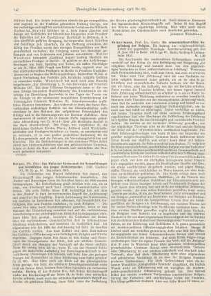 148-149 [Rezension] Heinzelmann, Gerh., Die erkenntnistheoretische Begründung der Religion. Ein Beitrag zur religionsphilosoph. Arbeit der gegenwärt. Theologie