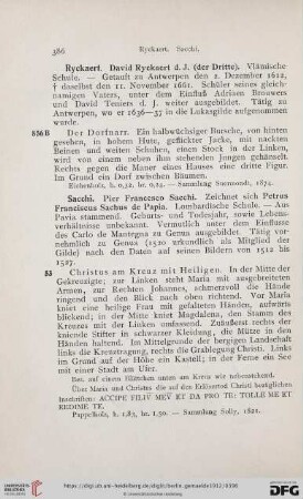 (Sacchi - Suttermans)