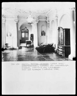 Schloss Köpenick — Mitteltrakt — Vestibül & Raum 1.01