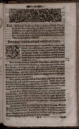 Christliche Leich- und Trost-Predigt