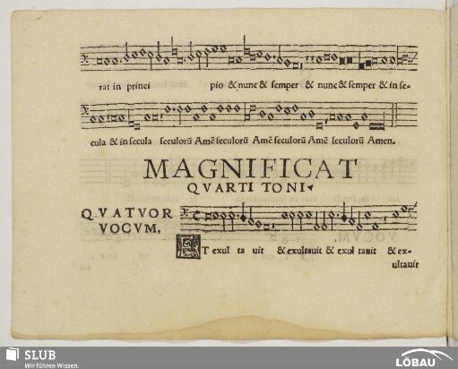 Magnificat quarti toni