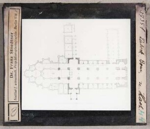 Lübeck: Dom, Grundriss (Stoedtner-Nr. 37351)