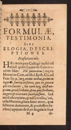 Praefatiuncula.
