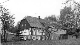 Berthelsdorf. Niedermühle, ehem. Sägewerk Bittrich