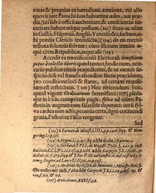 Dissertatio de Beneficiis atque Privilegiis Pastorum