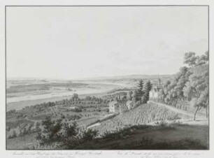Aussicht von dem Weinberge des Prinzen und Herzog's Friedrich