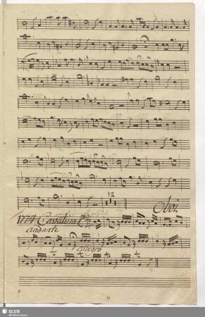 1774. Cavatina: Io vi chieggo umil perdono / Seydelmann, F.