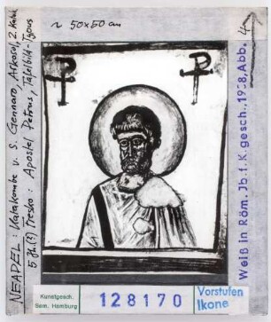 Hl. Petrus, Neapel, Katakombe von S. Gennaro