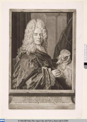 Der Maler Jacques Antoine Arlaud