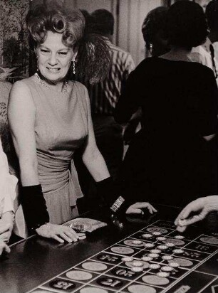 Roulette-Spiel auf einer Privatparty, Butte, Montana