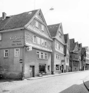 Fachwerkwohnhaus; Nidda, Mühlstraße 21