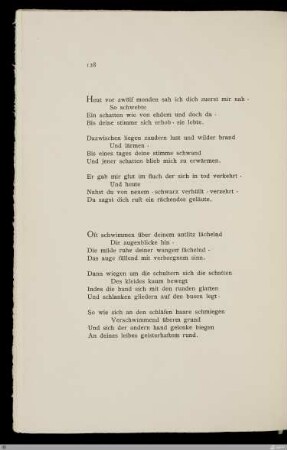 Oft schwimmen über deinem antlitz lächelnd