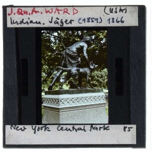 New York, Ward, Indianischer Jäger