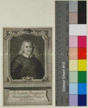 Porträt des Baptistenpredigers John Bunyan