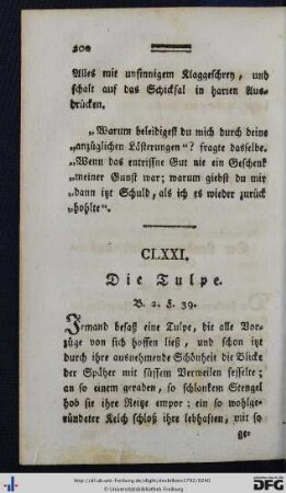 CLXXI - CLXXX.