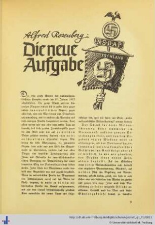Die neue Aufgabe.
